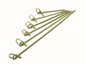 Bambus-Spie mit Knoten 12cm lang