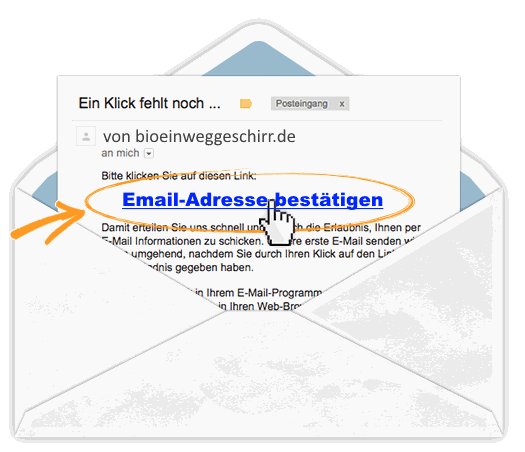 Email-Adresse bestätigen