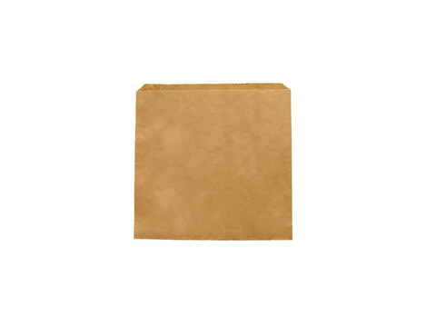Papier Flachbeutel 21 x 21 cm braun Karton (1000 Stück)