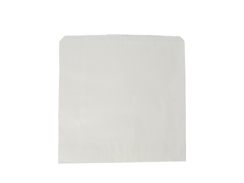 Papier Flachbeutel 21 x 21 cm weiß Karton (1000 Stück)