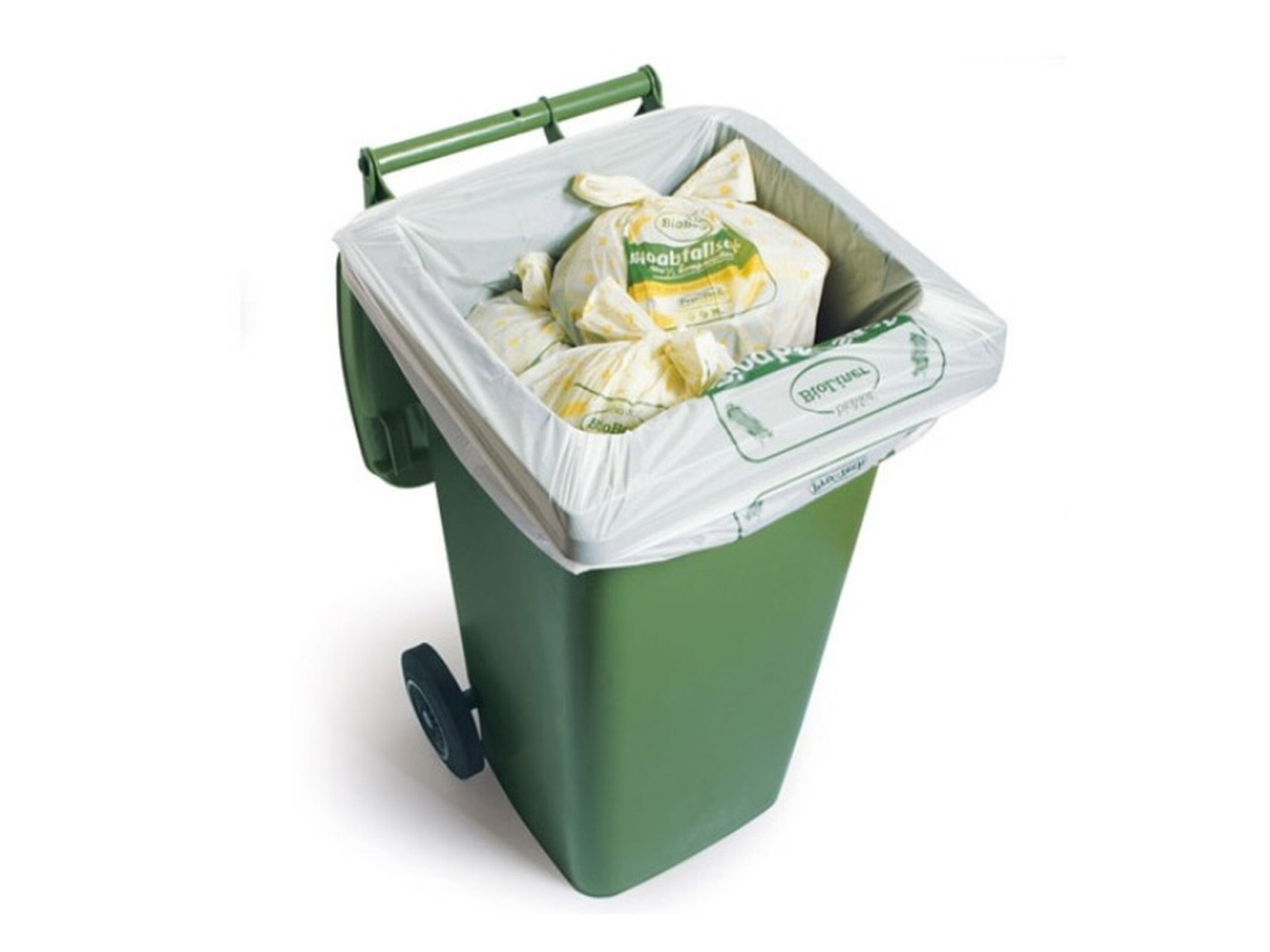 BIOMAT kompostierbare Bioabfallbeutel aus Maisstärke Biotonne 15-120L Auswahl 