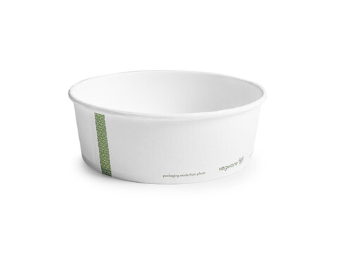Bio Salat-, Suppen- und Universalbecher Karton 1000 ml Ø 18,5 cm Muster