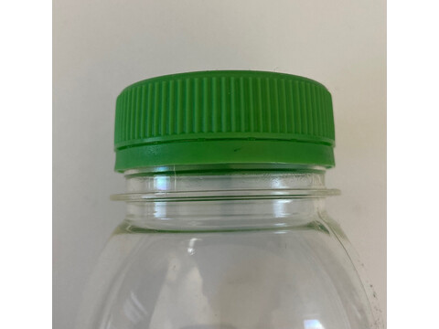 Bio PE Deckel grün für PLA Bio Abfüllflaschen 250 - 500 ml Karton (3.650 Stück)