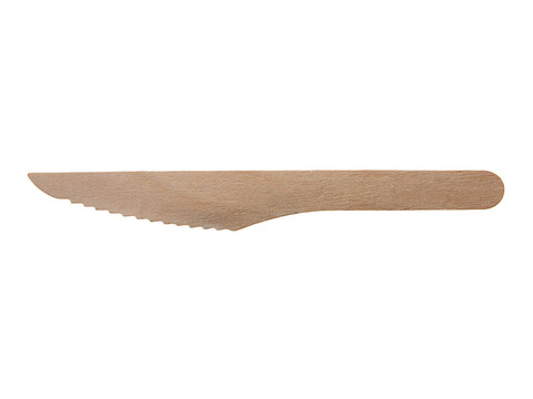 Messer aus Birkenholz 16,5 cm lang - Pack (100 Stück)