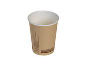 Just Paper Kaffeebecher braun 200ml/8oz,  80 mm Karton...