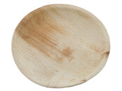 Palmblatt Teller rund Ø 17,8 x 2,5 cm